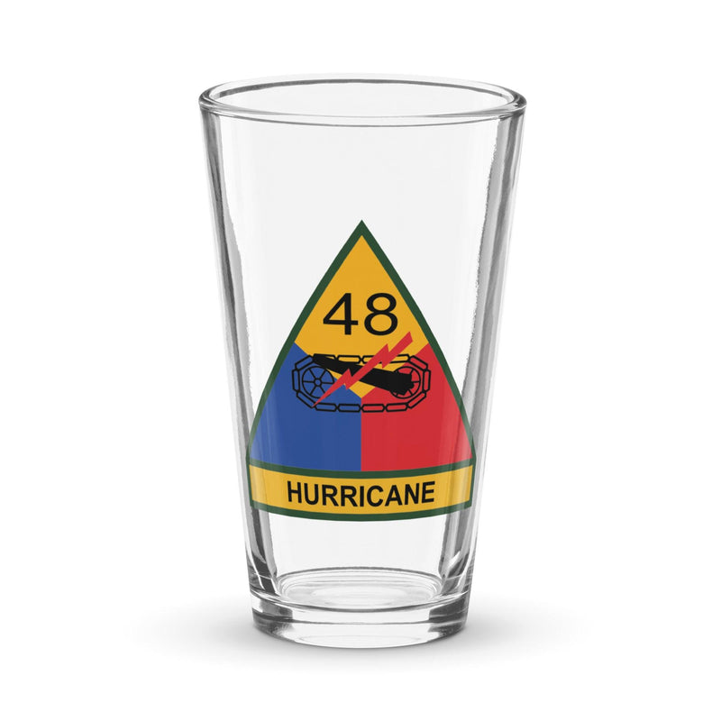 48th Armored Division Beer Pint Glass