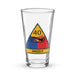 40th Armored Division Beer Pint Glass Tactically Acquired Default Title  