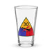 30th Armored Division Beer Pint Glass Tactically Acquired Default Title  