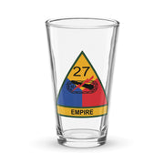 27th Armored Division Beer Pint Glass Tactically Acquired Default Title  