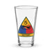 5th Armored Division Beer Pint Glass Tactically Acquired Default Title  