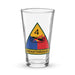 4th Armored Division Beer Pint Glass Tactically Acquired Default Title  