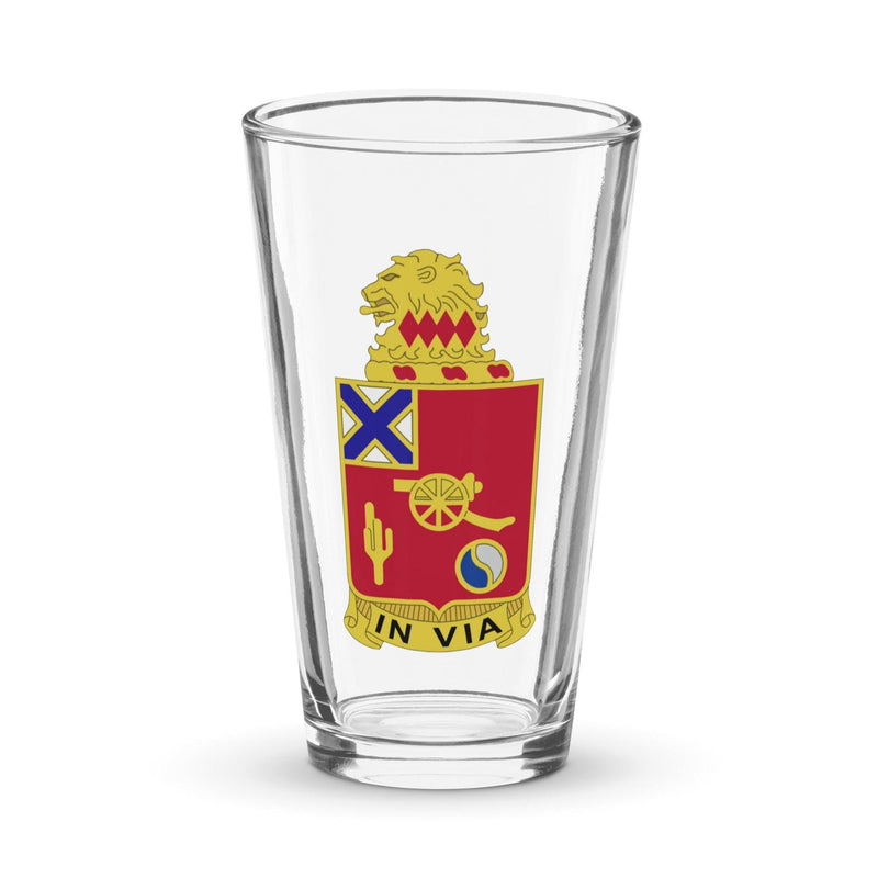 U.S. Army 50th Armor Regiment Pint Beer Glass