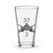 U.S. Army 3-37 Armor Regiment Beer Pint Glass Tactically Acquired Default Title  
