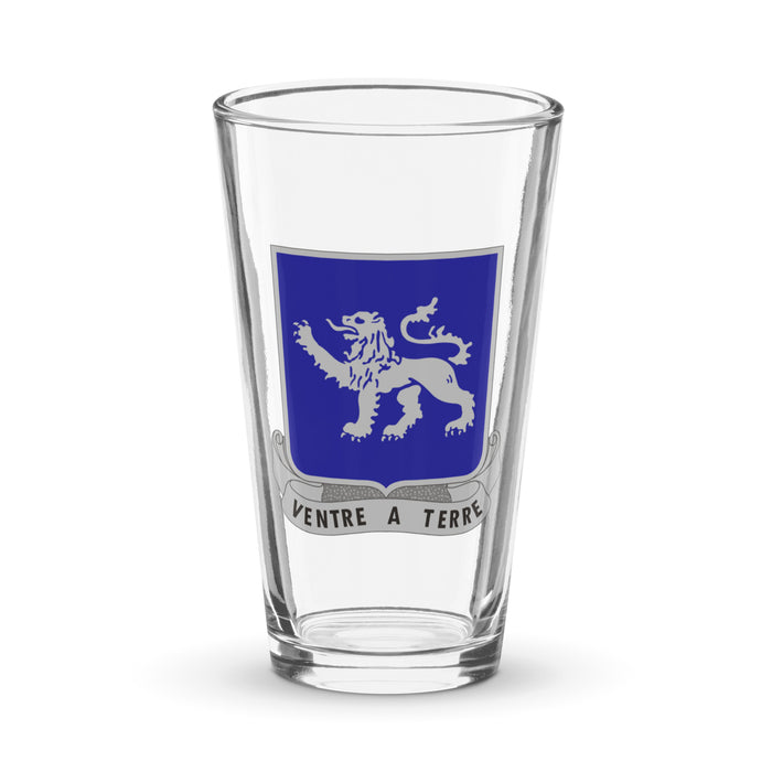 U.S. Army 68th Armor Regiment Beer Pint Glass Tactically Acquired Default Title  