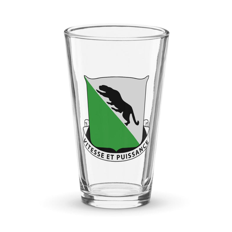 U.S. Army 69th Armor Regiment Beer Pint Glass