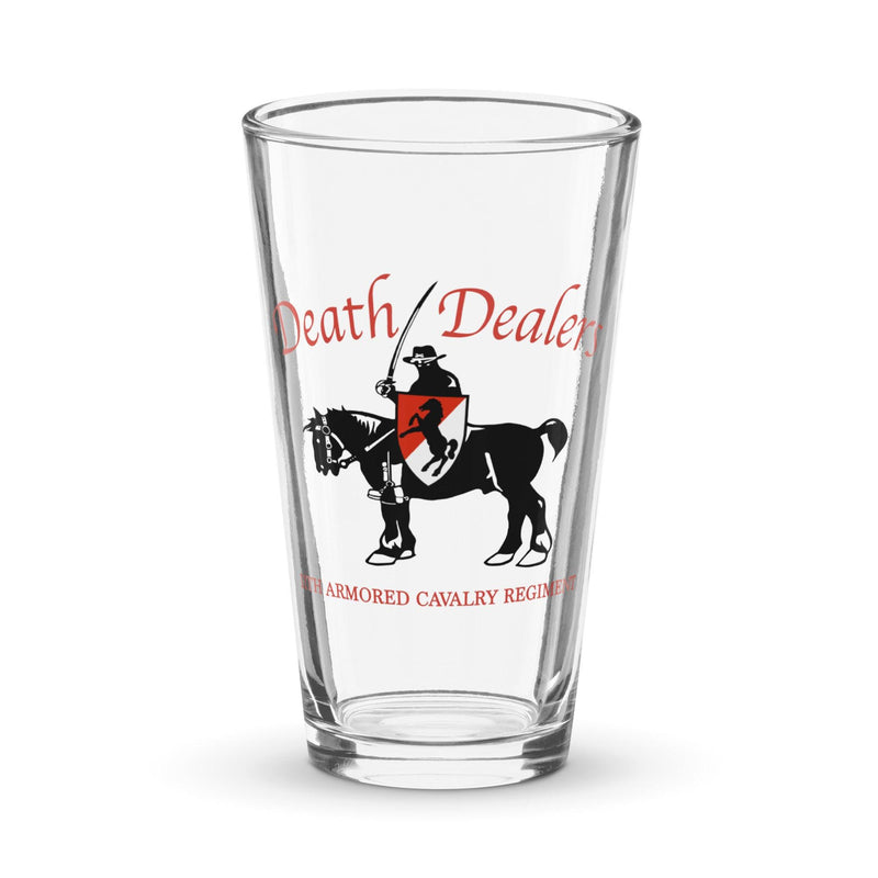 11th Armored Cavalry Regiment "Death Dealers" Beer Glass