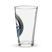 USS John F. Kennedy (CVN-79) Pint Beer Glass Tactically Acquired   