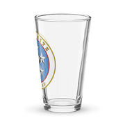 USS Nimitz (CVN-68) Beer Pint Glass Tactically Acquired   