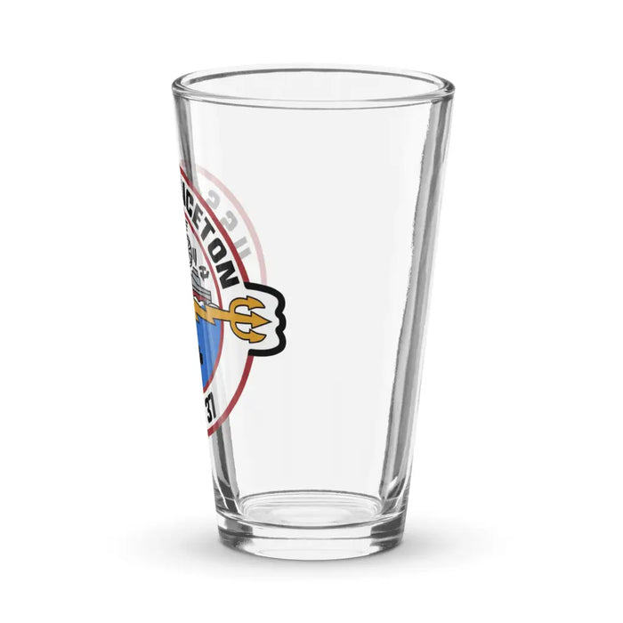 USS Princeton (CVS-37) Beer Pint Glass Tactically Acquired   