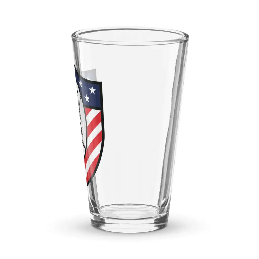 USS Ranger (CV-61) Beer Pint Glass Tactically Acquired   