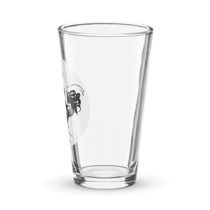 USS Saratoga (CV-3) Beer Pint Glass Tactically Acquired   