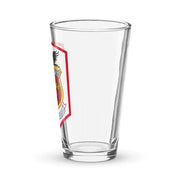 USS Saratoga (CVA-60) Beer Pint Glass Tactically Acquired   