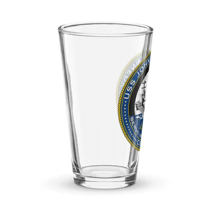 USS John F. Kennedy (CVN-79) Pint Beer Glass Tactically Acquired   