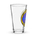 USS Ticonderoga (CV-14) Pint Beer Glass Tactically Acquired   