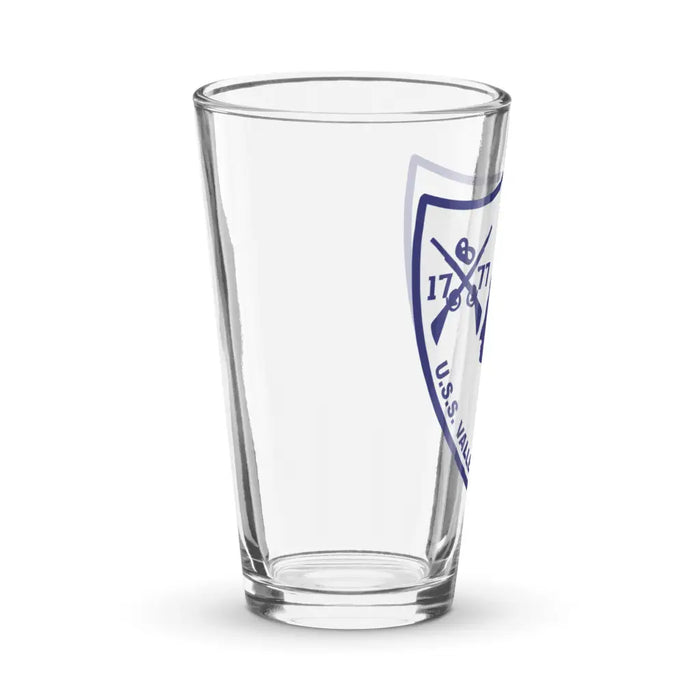 USS Valley Forge (CV-45) Pint Beer Glass Tactically Acquired   