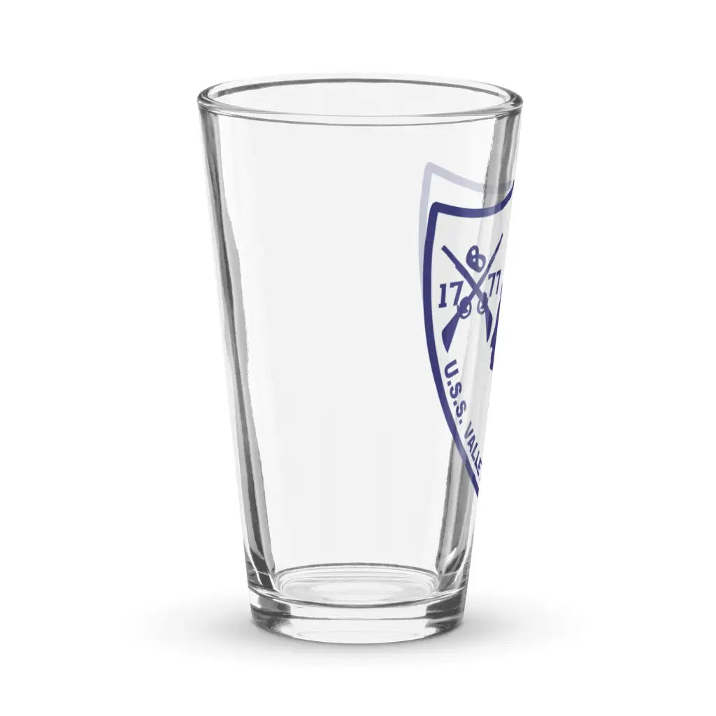 USS Valley Forge (CVS-45) Pint Beer Glass Tactically Acquired   