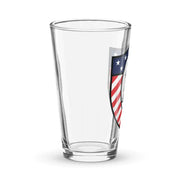 USS Ranger (CV-61) Beer Pint Glass Tactically Acquired   