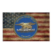 Special Boat Team 20 (SBT-20) Indoor Wall Flag Tactically Acquired Default Title  