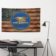 Special Boat Team 20 (SBT-20) Indoor Wall Flag Tactically Acquired   
