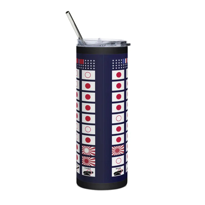 USS Barb SS-220 Battle Flag Stainless Steel Tumbler Tactically Acquired   