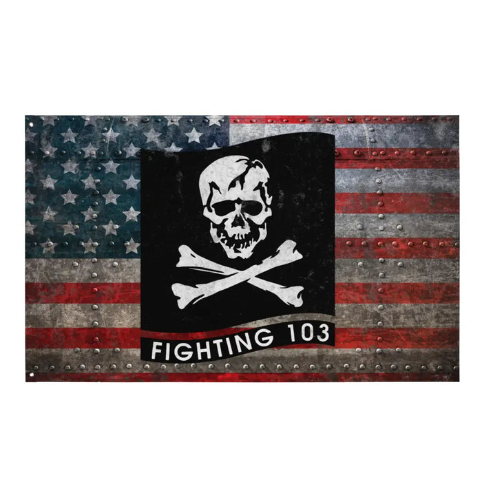 Strike Fighter Squadron 103 (VFA-103) Indoor Wall Flag Tactically Acquired Default Title  