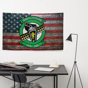 Strike Fighter Squadron 105 (VFA-105) Indoor Wall Flag Tactically Acquired   