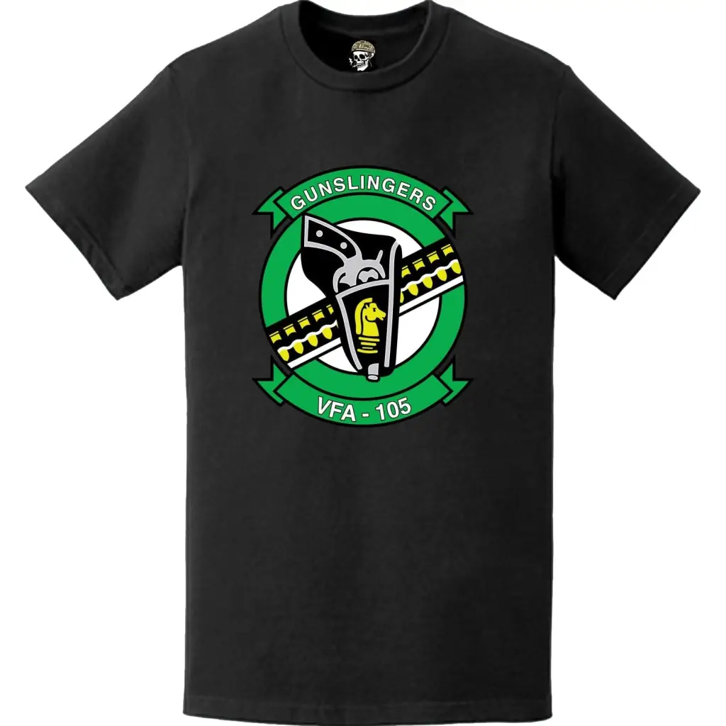 Strike Fighter Squadron 105 (VFA-105) Logo Emblem T-Shirt Tactically Acquired   