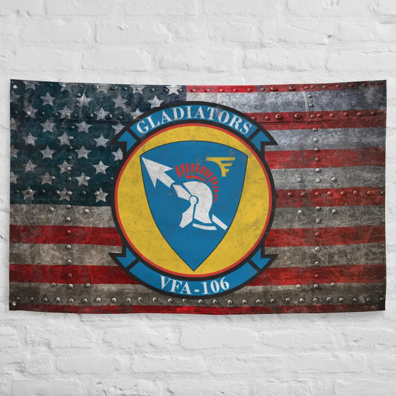 Strike Fighter Squadron 106 (VFA-106) Indoor Wall Flag