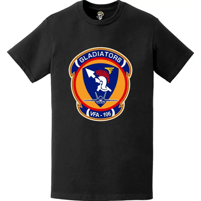 Strike Fighter Squadron 106 (VFA-106) Logo Emblem T-Shirt Tactically Acquired   