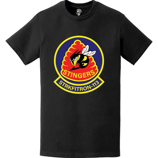 Strike Fighter Squadron 113 (VFA-113) Logo Emblem T-Shirt Tactically Acquired   