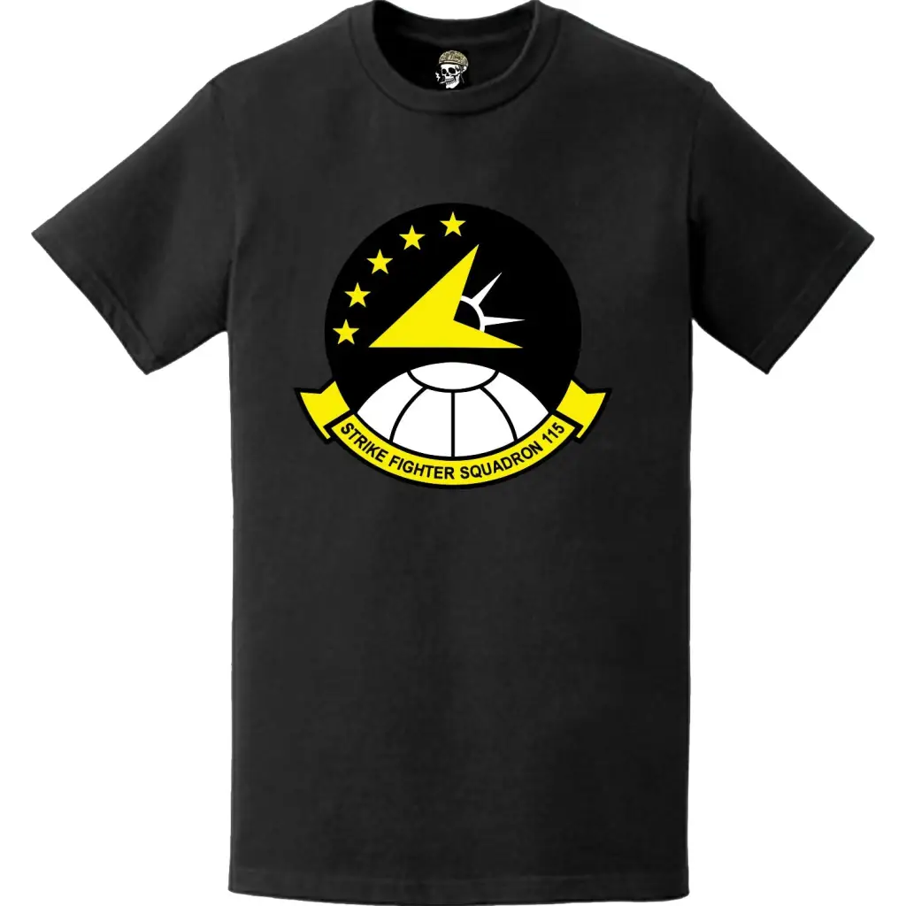 Strike Fighter Squadron 115 (VFA-115) Logo Emblem T-Shirt Tactically Acquired   