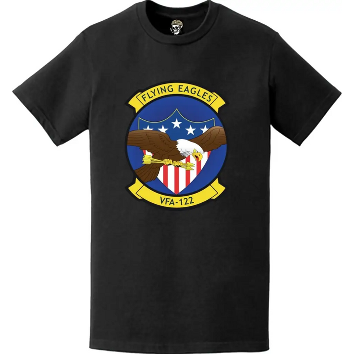 Strike Fighter Squadron 122 (VFA-122) Flying Eagles Logo Emblem T-Shirt Tactically Acquired   