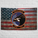 Strike Fighter Squadron 137 (VFA-137) Indoor Wall Flag Tactically Acquired   