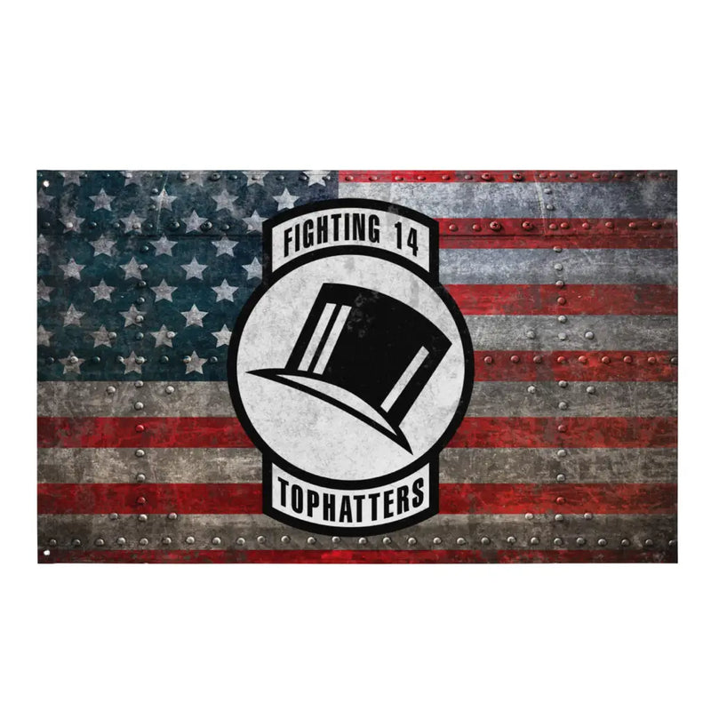 Strike Fighter Squadron 14 (VFA-14) Indoor Wall Flag