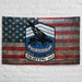 Strike Fighter Squadron 143 (VFA-143) Indoor Wall Flag Tactically Acquired   