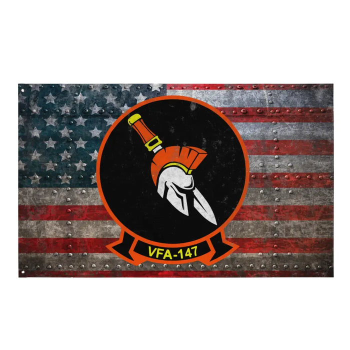 Strike Fighter Squadron 147 (VFA-147) Indoor Wall Flag Tactically Acquired Default Title  