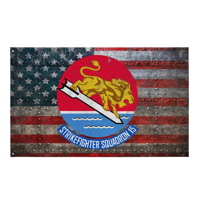 Strike Fighter Squadron 15 (VFA-15) Indoor Wall Flag