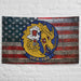 Strike Fighter Squadron 192 (VFA-192) Indoor Wall Flag Tactically Acquired   