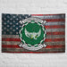 Strike Fighter Squadron 195 (VFA-195) Indoor Wall Flag Tactically Acquired   