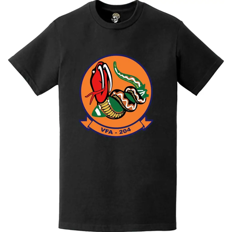 Strike Fighter Squadron 204 (VFA-204) Logo Emblem T-Shirt