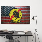 Strike Fighter Squadron 25 (VFA-25) Indoor Wall Flag Tactically Acquired   
