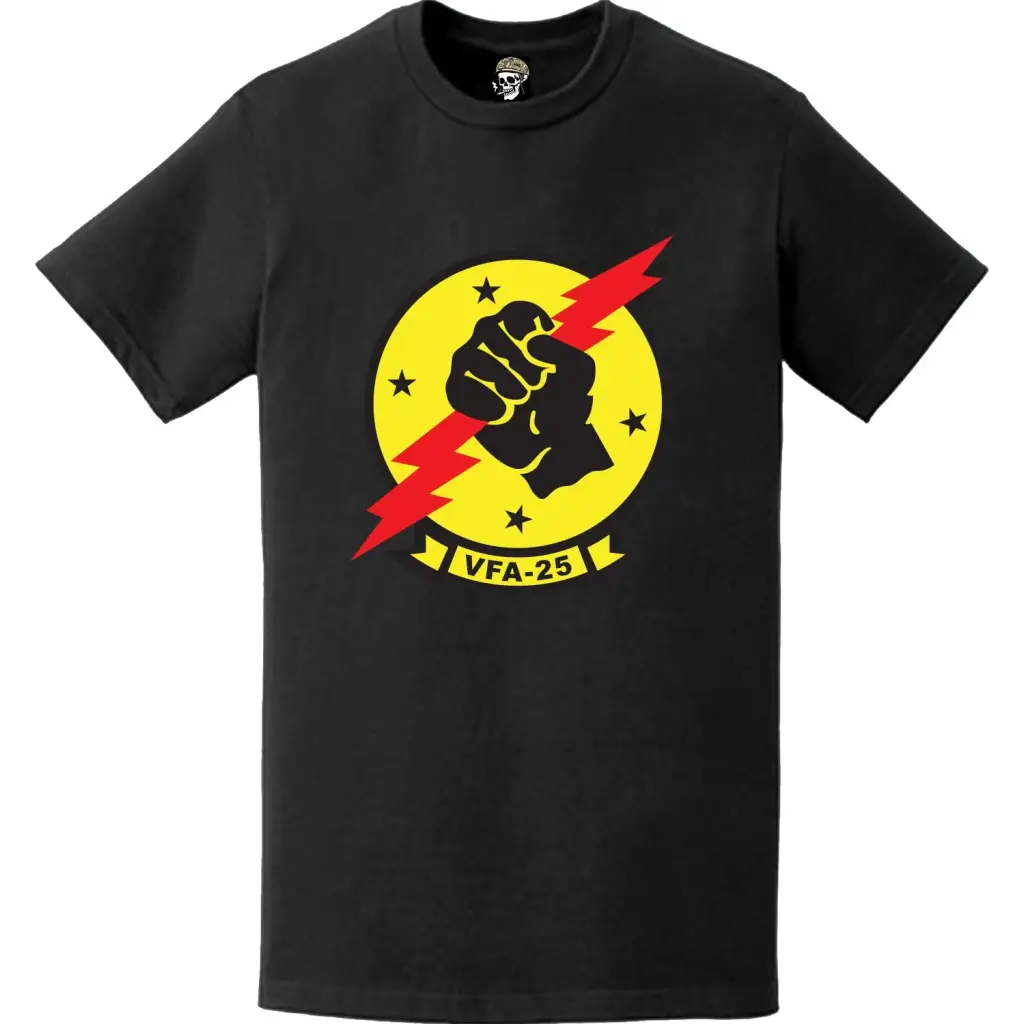 Strike Fighter Squadron 25 (VFA-25) Logo Emblem T-Shirt Tactically Acquired   