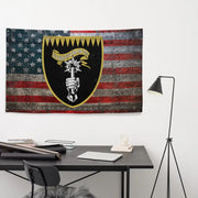 Strike Fighter Squadron 27 (VFA-27) Indoor Wall Flag Tactically Acquired   