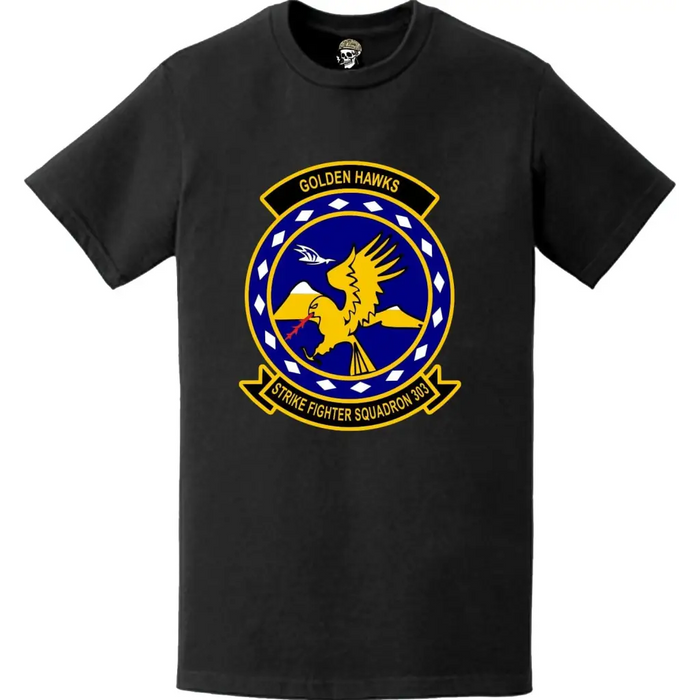 Strike Fighter Squadron 303 (VFA-303) Logo Emblem T-Shirt Tactically Acquired   