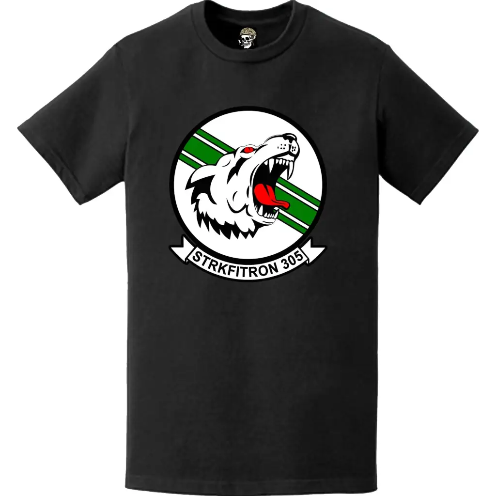 Strike Fighter Squadron 305 (VFA-305) Logo Emblem T-Shirt Tactically Acquired   
