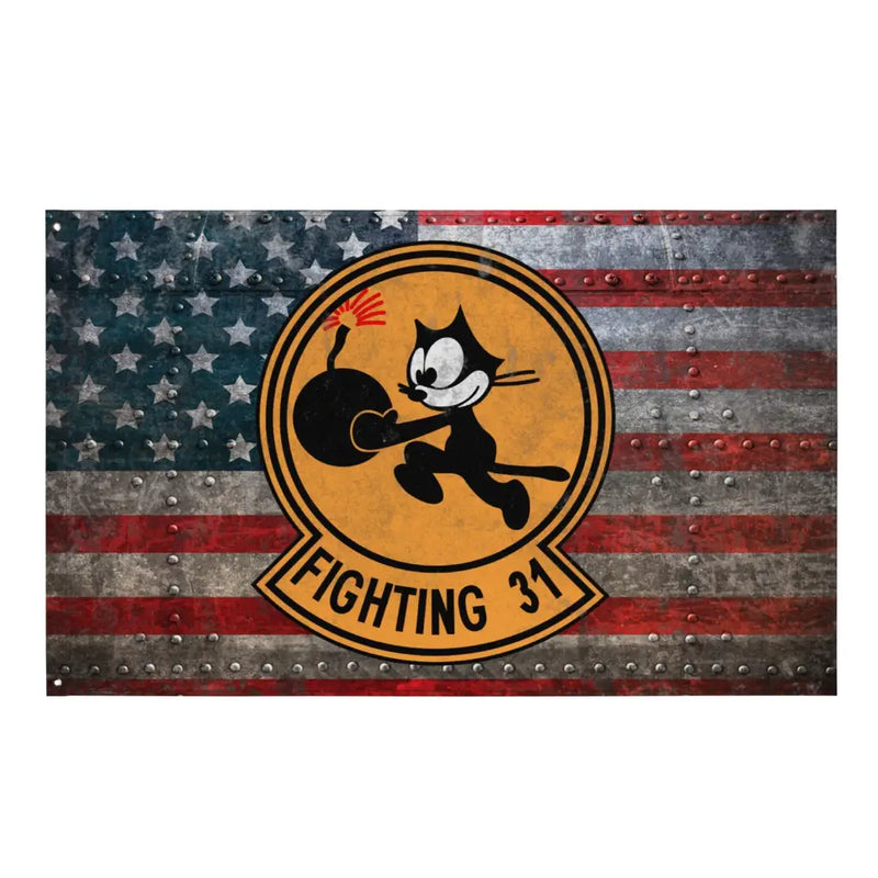 Strike Fighter Squadron 31 (VFA-31) Indoor Wall Flag