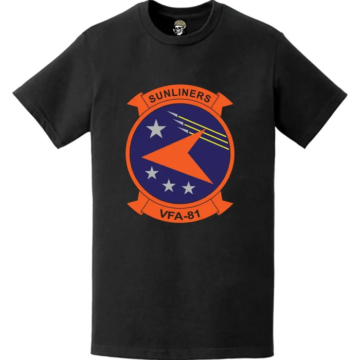 Strike Fighter Squadron 81 (VFA-81) Logo Emblem T-Shirt Tactically Acquired   