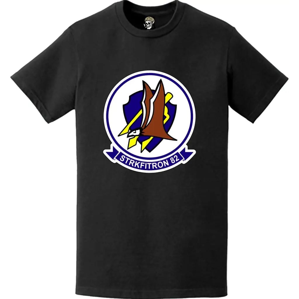Strike Fighter Squadron 82 (VFA-82) Logo Emblem T-Shirt Tactically Acquired   