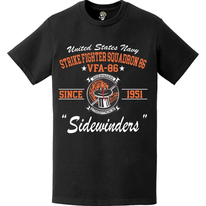 Strike Fighter Squadron 86 (VFA-86) American Flag T-Shirt Tactically Acquired   